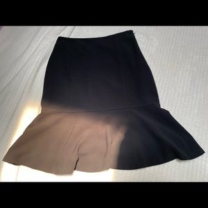 Black pencil skirt w/ flare